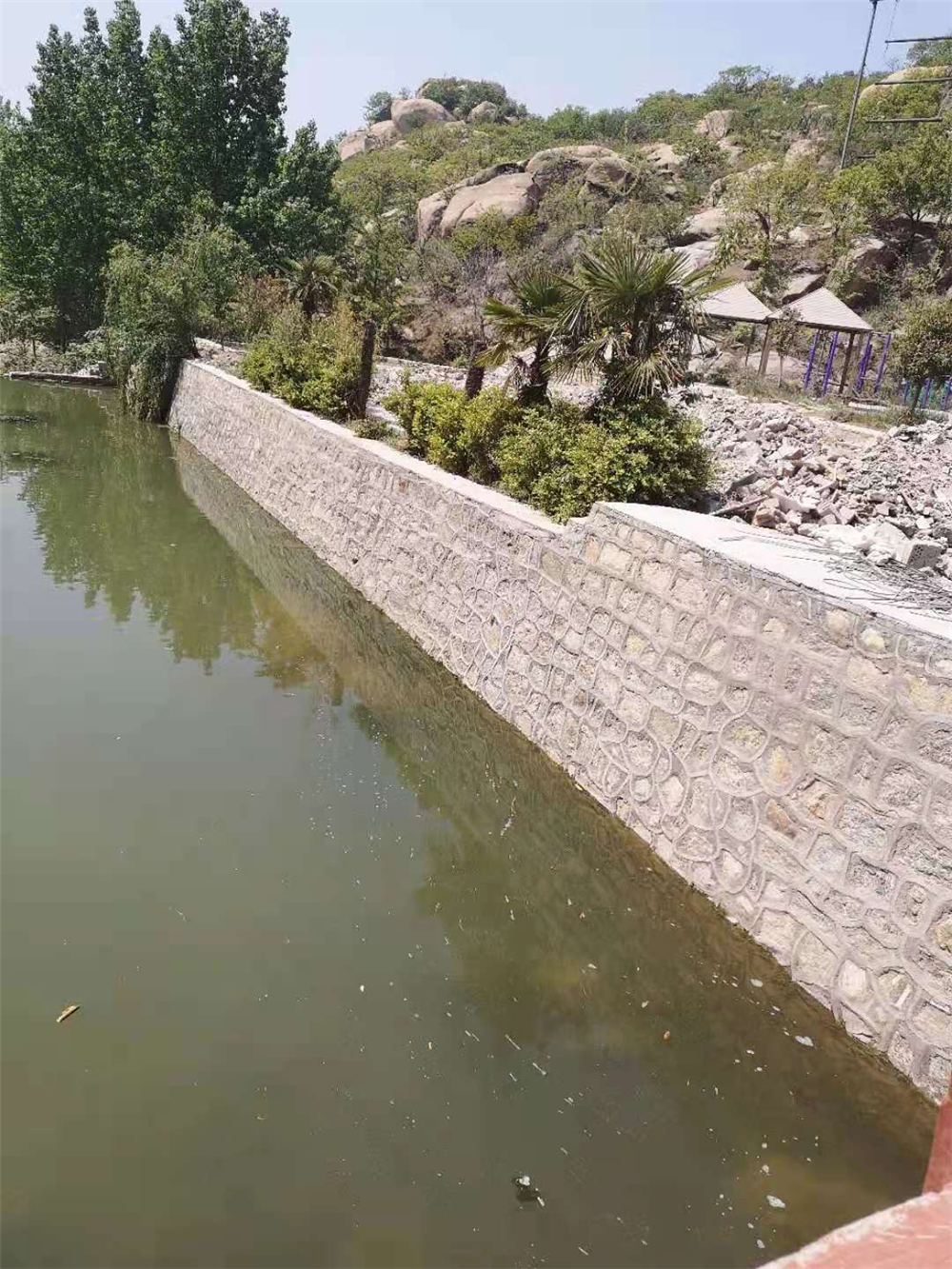 柏林镇水毁修复
